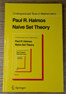 Naive Set Theory by Paul R. Halmos (1998, Hardcover) Springer