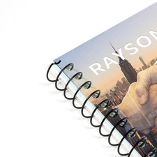 100 Pack 5/8" 15.9mm Metal Spiral Wire Coil Binding 31 Pitch 140 Sheets