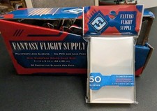 fantasy flight mini american card sleeves Sleeves: Yellow (50 pack) All sleeves in the Fantasy Flight Supply board game sleeve line are made of clear 50x Clear Mini American Card