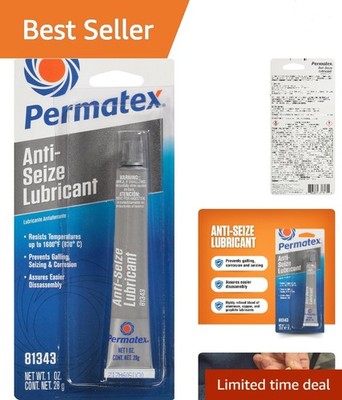 81343 Marine Anti-Seize Lubricant Paste, 1 oz. - Corrosion & Moisture Resistant