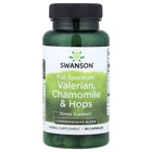 Swanson Valerian, Chamomile & Hops 60 Caps