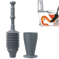 POWERFUL TOILET PLUNGER UNBLOCKER AIR PUMP SINK BLASTER DRAIN BLOCKAGE REMOVER