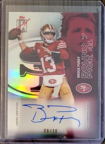 2025 Topps Signature Brock Purdy Veteran Class Autographs (Raw)