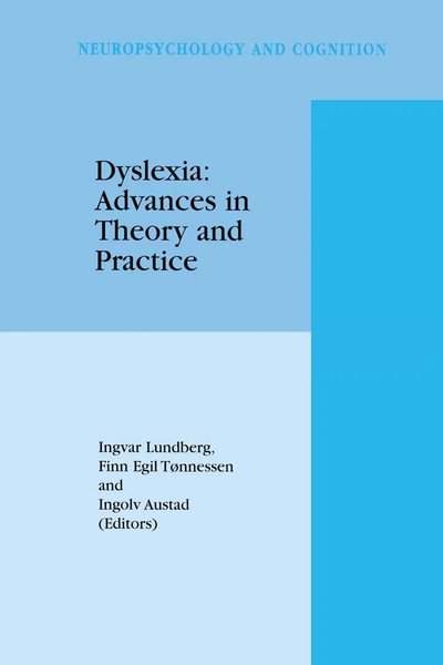 I. Lundberg (U. A.) | Dyslexia: Advances In Theory And Practice | Taschenbuch-image