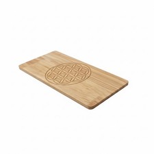 Wooden Acupressure Board Textured Board with Pyramidal Texture Sturdy for Home