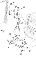 Genuine Gm Engine Oil Cooler Hose 85724974
