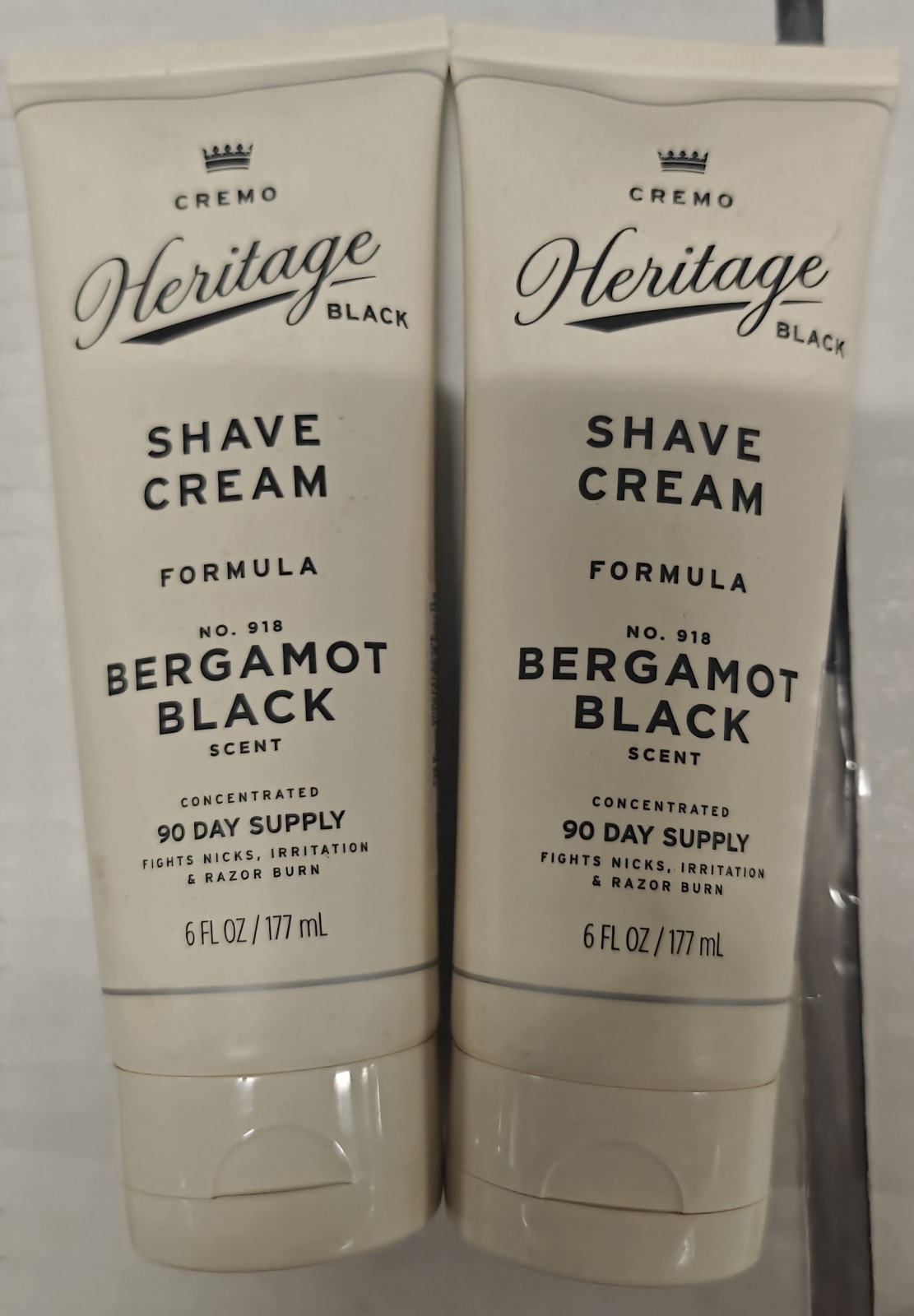 Cremo Heritage Bergamot Black Shave Cream  Combo-2