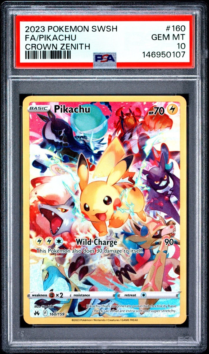 Pikachu Pokémon TCG Professional Sports Authenticator (PSA) Secret