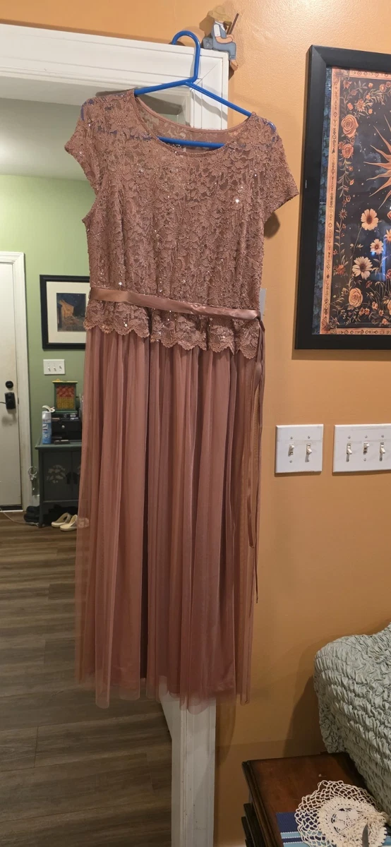 candalite dress champagne Candalite Petite Lace Maxi Dress Champagne With Gold Dots Dress Y2K Style
