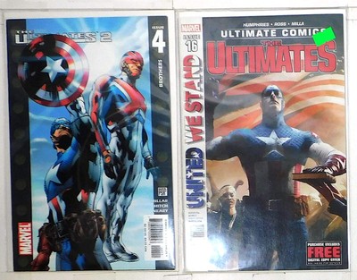 Ultimates Lot of 2 #16, 2nd 4 (2005) Marvel Comics 1st Print Comic Books