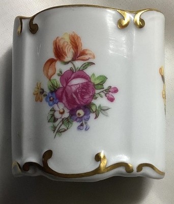 vintage Graf von Henneberg JLMENAU porcelain toothpick, match, cigarette holder