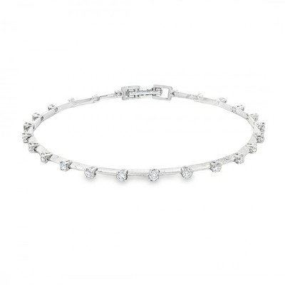 ALFIERI & St JOHN Damenarmband Diamanten 0,84 ct 18 kt Gold