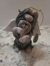 2007 Shih Tzu Dog Precious Paws Ornament Bradford Editions My Lil Angel