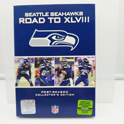 Seattle Seahawks Road to XLVIII DVD 2014 Collector's Edition Super Bowl XLVIII