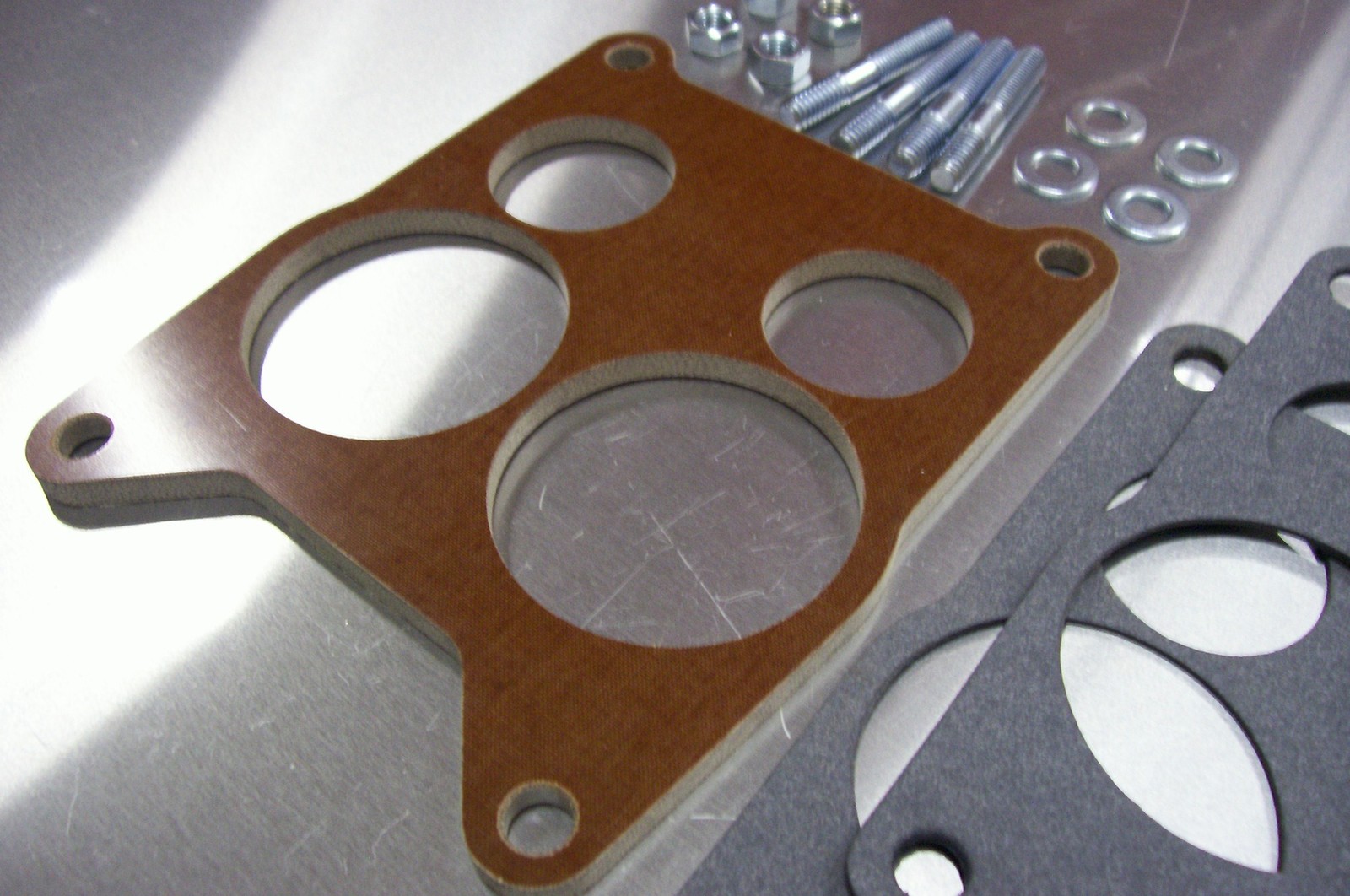 For Rochester Quadrajet Carburetor Phenolic Insulator Spacer Heat Soak