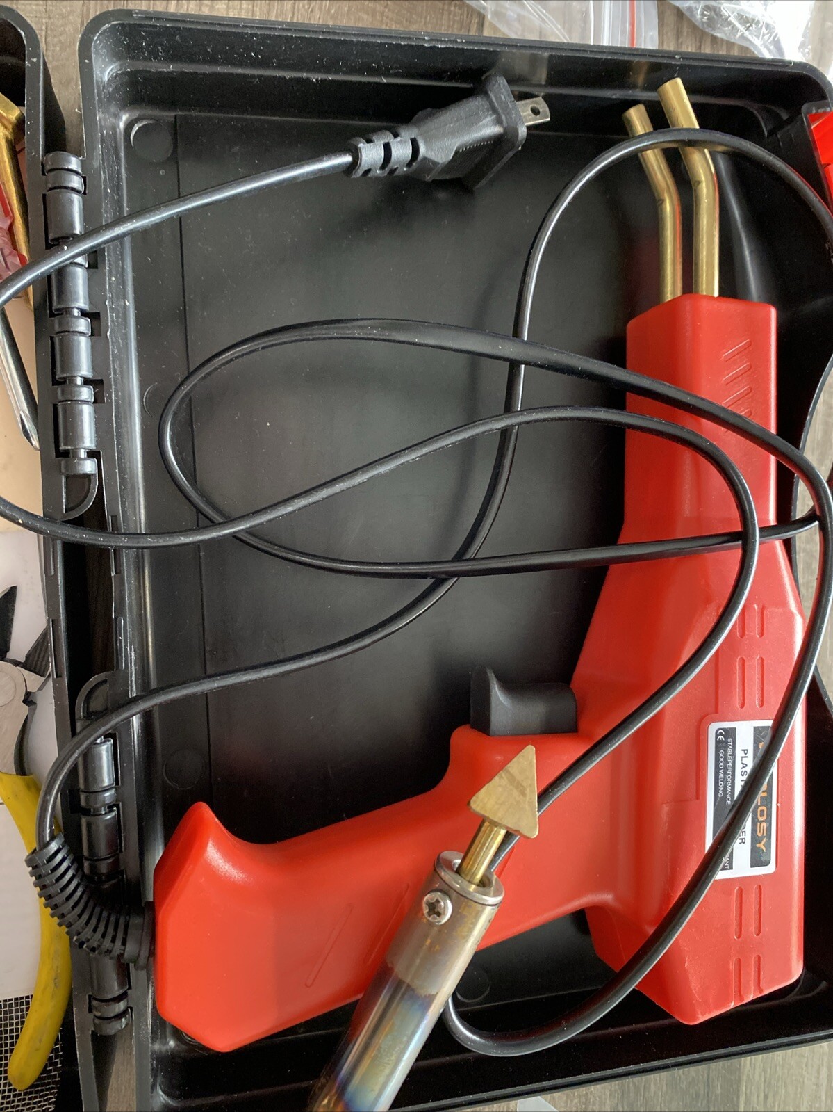 WRDLOSY 220W Plastic Welder, 2 in 1 Plastic Welding Kit/4