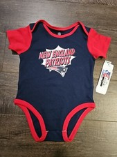 NFL New England Patriots Baby Body Suit Size 18 Months New With Tags