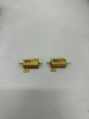 Arcol 25W Ohmite/Arcol Aluminum 5% Mil-Spec Wirewound Resistor, 8.2K Ohm Qty 2