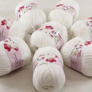 DK Baby Cashmere Silk Wool Crochet Children Hand knit Scarf Yarn 1x50gr Ball 08
