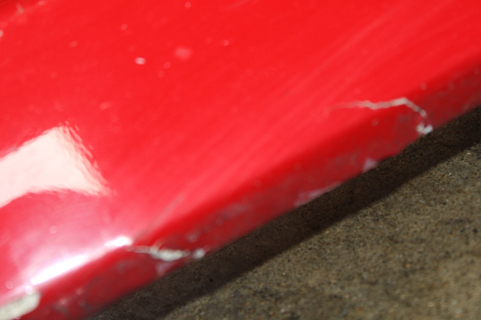 Ferrari 599 GTB, RH, Right, Rocker Panel, Cracked, Used, P/N 69257210