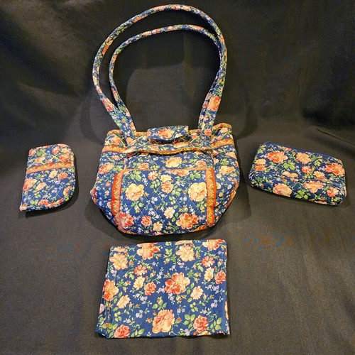 Elizabeth Austen Floral Purse with Accessories
