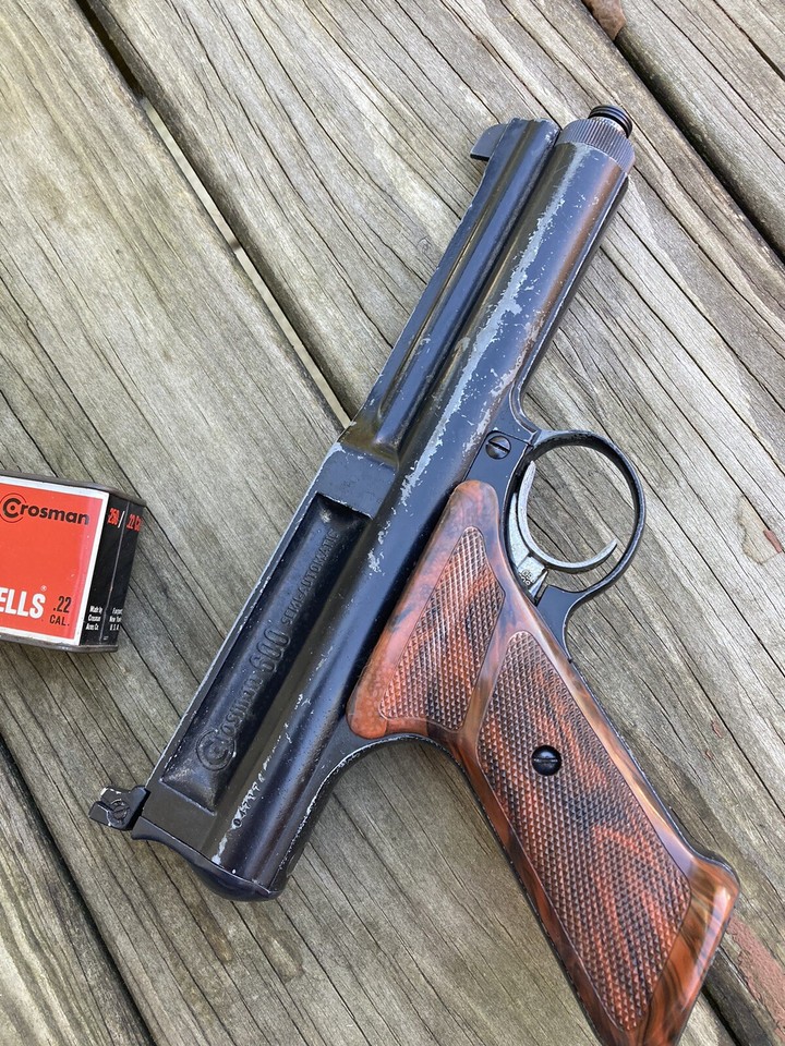 VTG CROSMAN MODEL 600 22 CAL CO2 SEMIAUTOMATIC PELLET PISTOL /leaks eBay