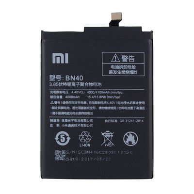 Bn40 xiaomi аккумулятор