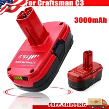 For Craftsman C3 3.0Ah Diehard XCP Lithium 19.2V Battery 11375 130279005 PP2030