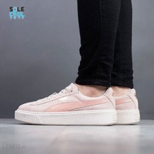 Puma Suede Platform Pink Shoes Sneaker 363906-06