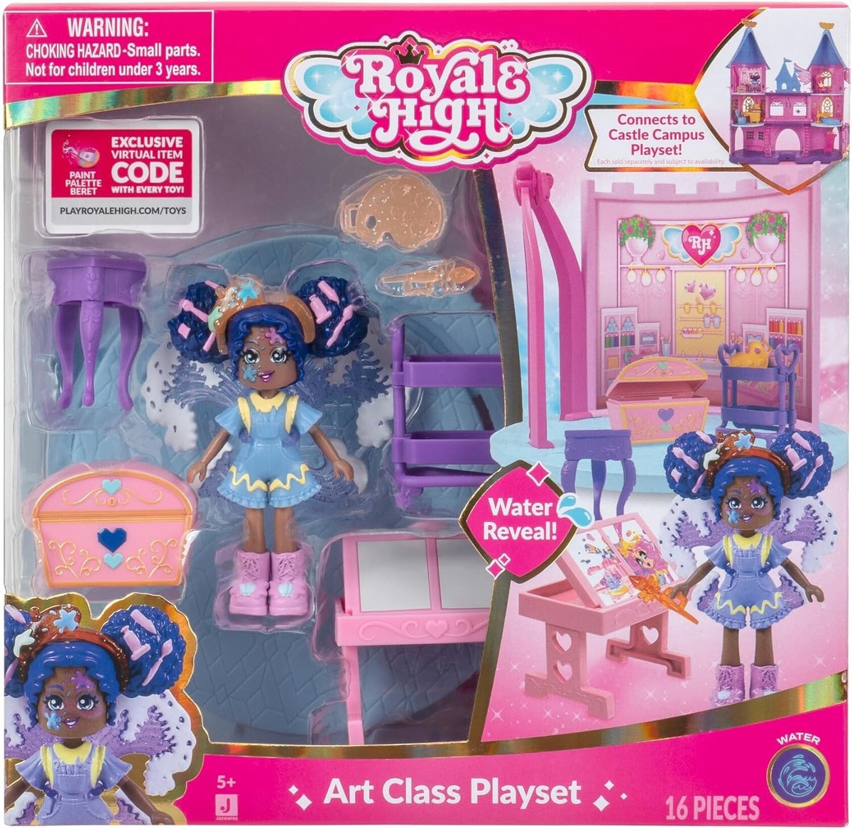 Royale High Art Class 3-Inch Playset [Paint Palette Beret Virtual