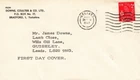 1969 4d Northern Ireland Definitive -Belfast CDS FDC.
