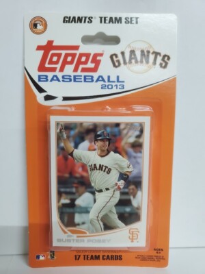 (20x) 2013 TOPPS Baseball San Francisco GIANTS Team Set 17
