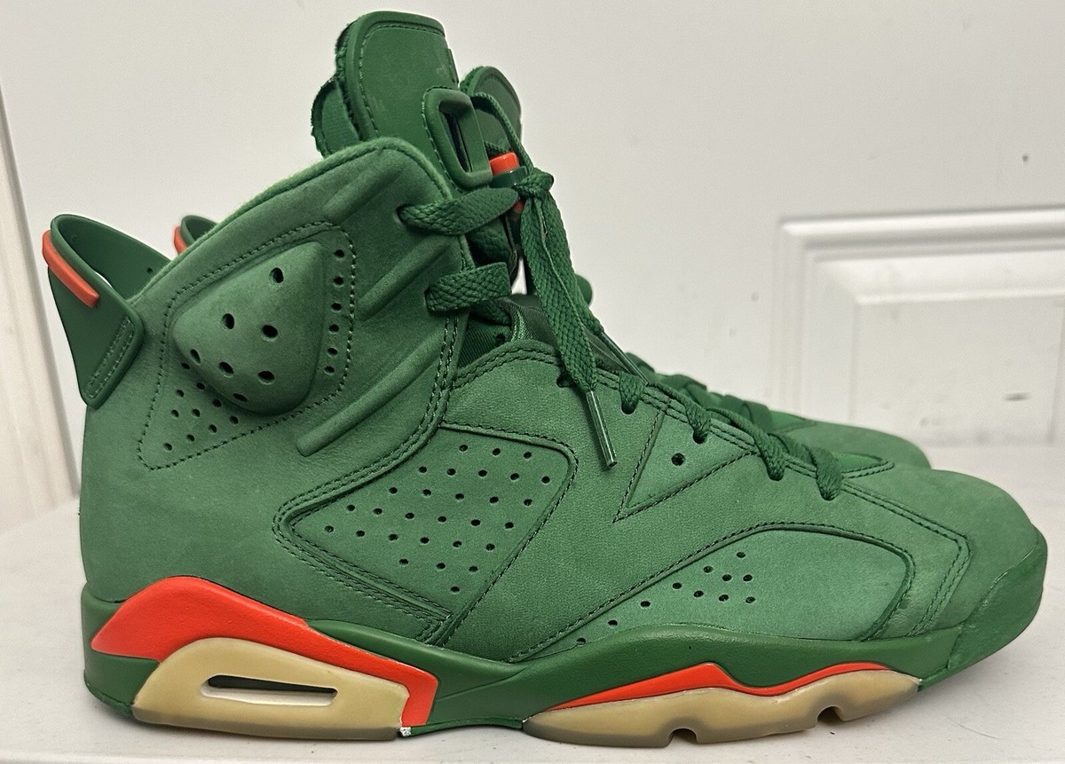 Size 10 - Air Jordan 6 Retro NRG Green Suede Gatorade | eBay display picture 1