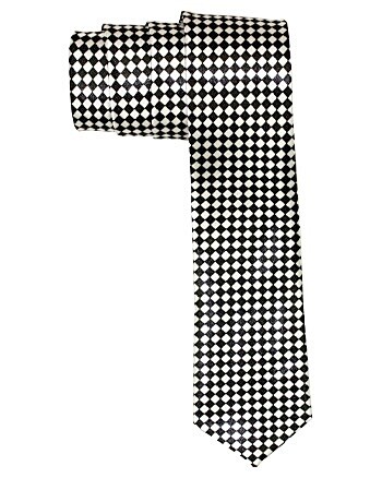 Тонкий атласный Краватт - SCHACK schwarz серебристый 1990₽