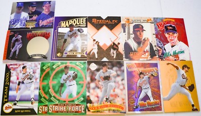 12- Mike Mussina Diamond Kings TSC Matrix Ultra Gold SP FX Heritage 1992-97 Cds
