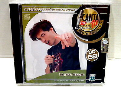 GIOCHI PREZIOSI CD ROM PER CANTA TU 58 SUPER STARS