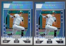 2021 Elite Contenders TYLER BLACK Optichrome College Ticket ROOKIE!
