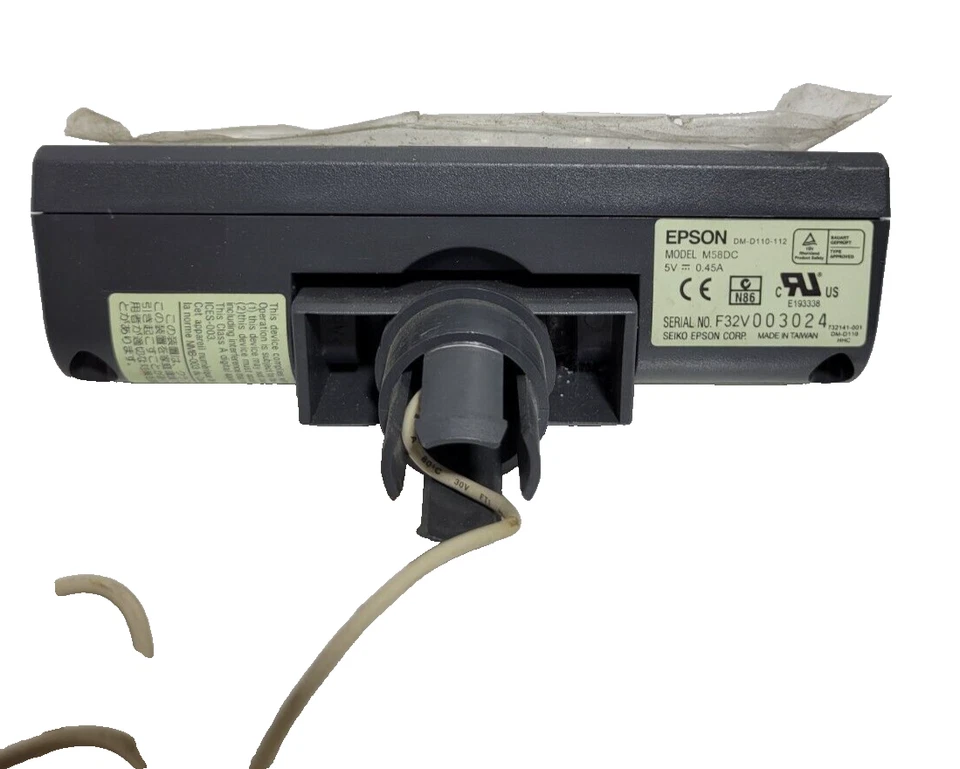 PANTALLA EPSON M58DC SERIE DM-D110 PANTALLA CLIENTE E-B900-04-2966(B) Foto 3 de 4