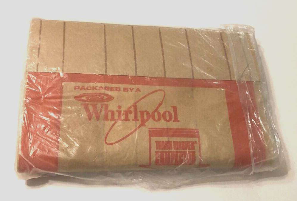 (12) Whirlpool Trash Masher Compactor Bags PreCuffed 2Ply 675186 Brown New eBay