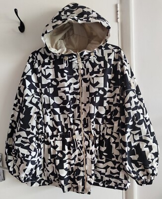 MACKAGE WINDBREAKER Women s Double Side Reversible Jacket Coat Size M Rrp 650