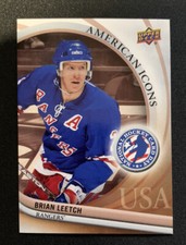 2012 Upper Deck National Hockey Card Day #15 Brian Leetch Rangers