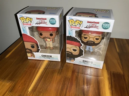 Cheech #1558 & Chong #1559 Funko POP Set Cheech & Chong Up In Smoke