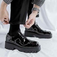 Shoes Men Platform Oxford Dress Shoes Men Footwear Party Shoes