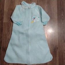Vintage Jc Penny Baby Sleeper Sack Zip Up Pajamas Sleeper Newborn