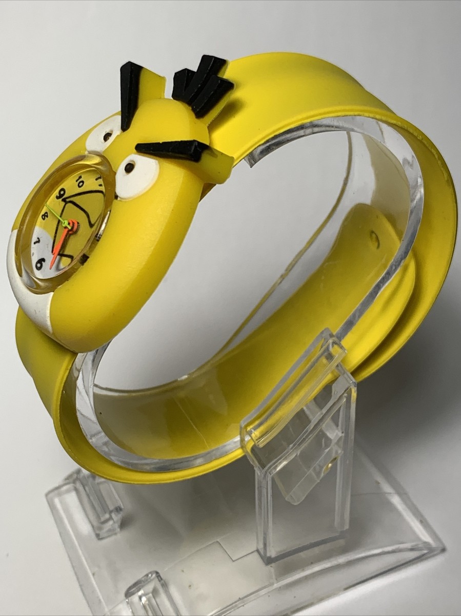 Yellow Angry Birds Slap Watch for New Super Cute