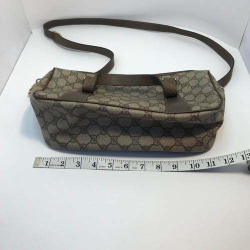 Vintage Gucci 80's Shoulder Handbag Made in Italy READ Needs Restoration - Picture 19 of 23