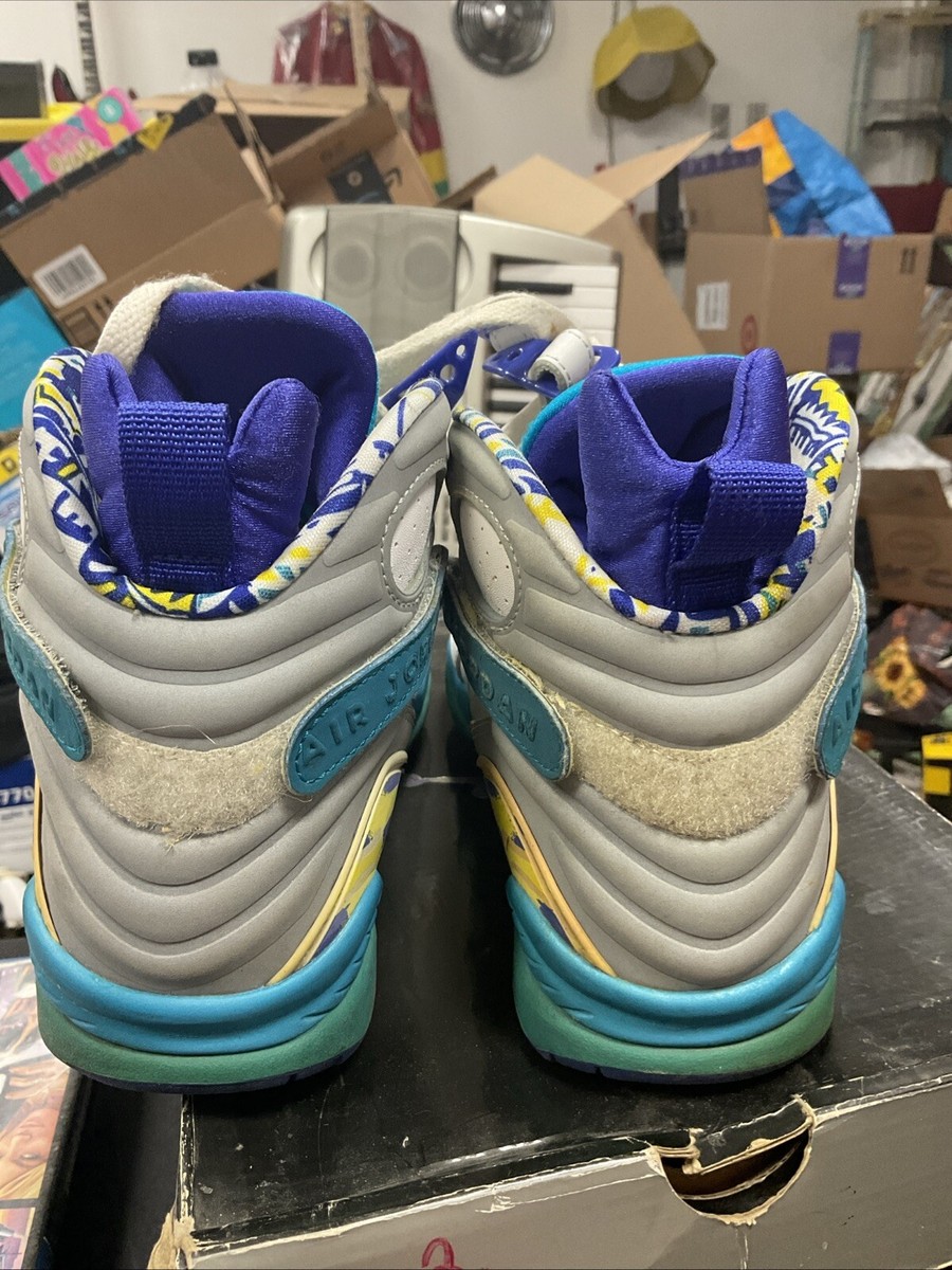 シューズ(女性用) Air Jordan 8 Aqua size 6 kids 24.0 Jordan