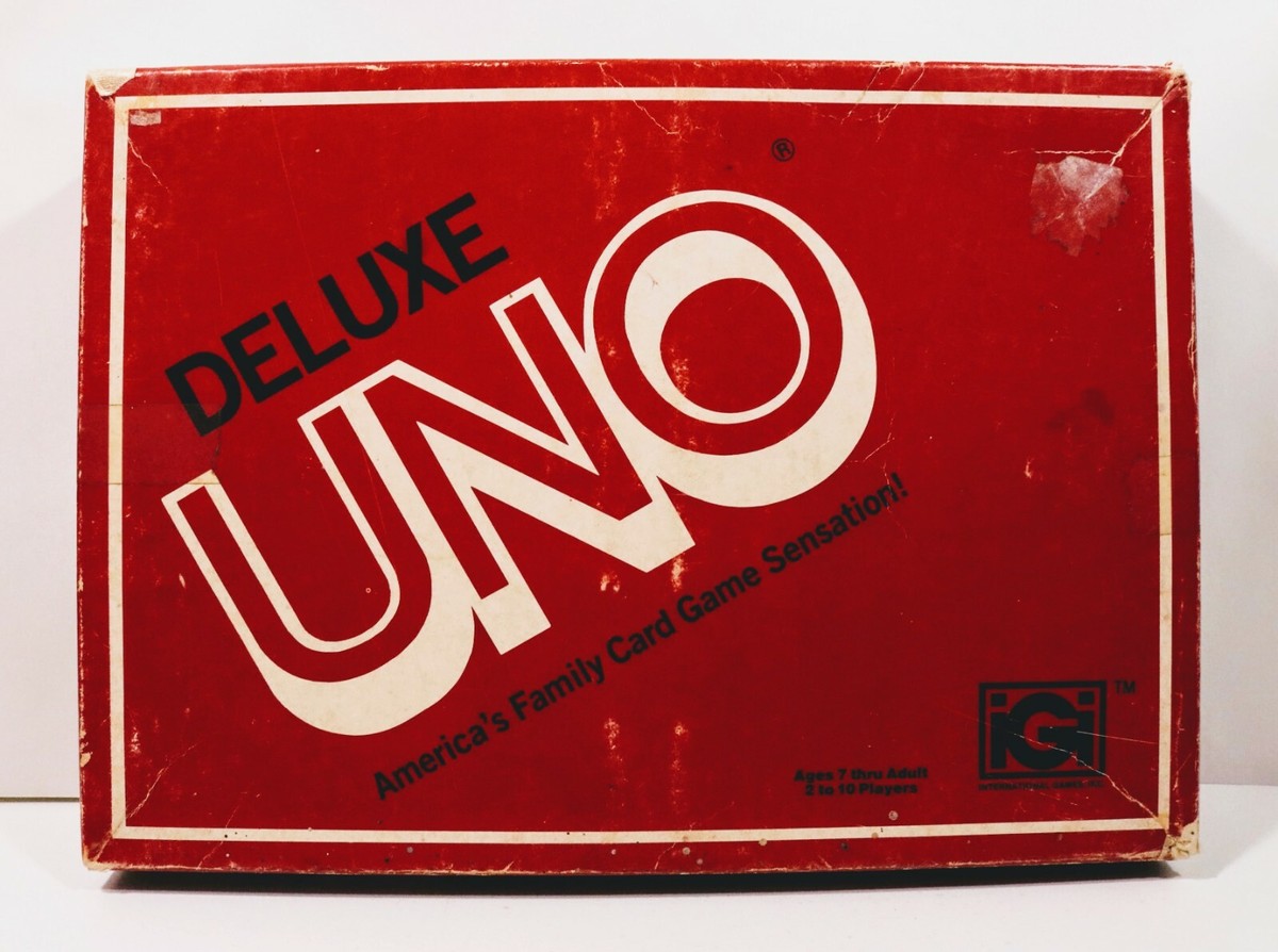 想い出のUNO Vintage Game Deluxe Uno from 1978 | eBay