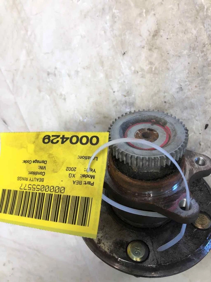 Conjunto de cojinete de cubo de rueda de pasajero trasero derecho Hyundai XG350 2001-2005 sedán Foto 2 de 4