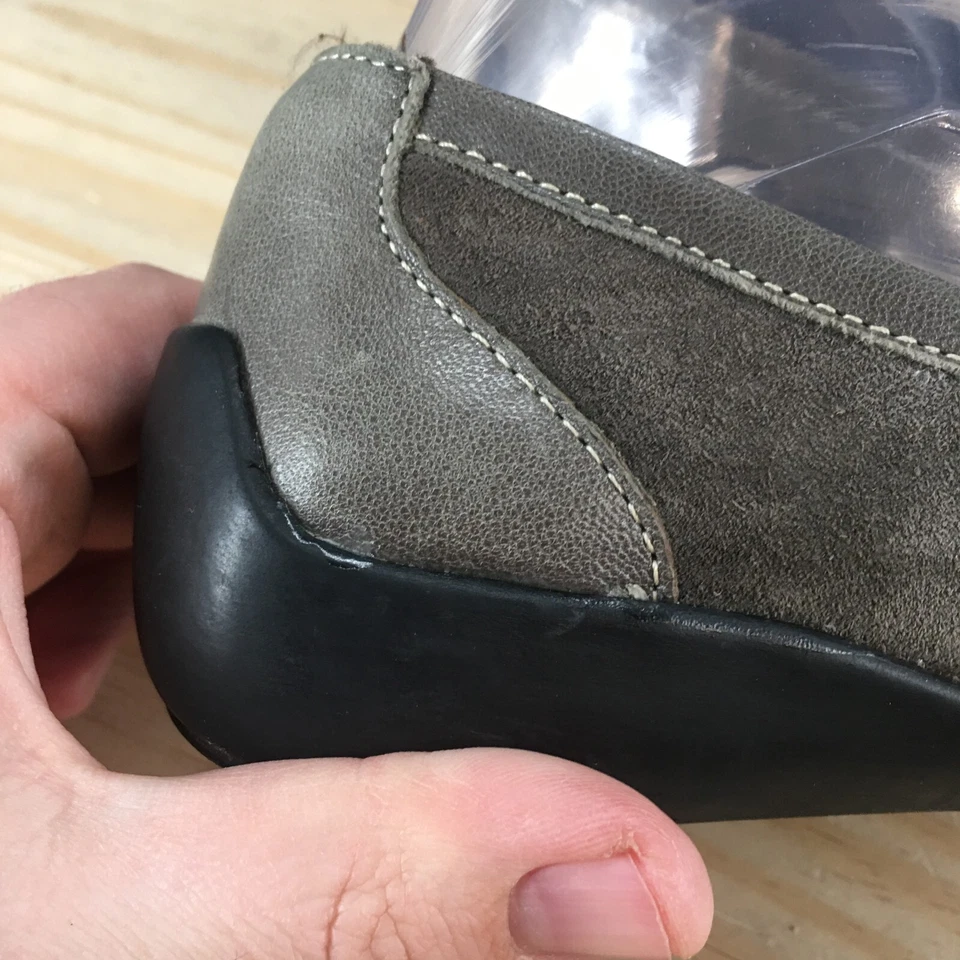 Zapatos Mocasines Etienne Aigner Mujer 7.5 M Kylie Cuero Verde Sin Cordones Informales Foto 4 de 4